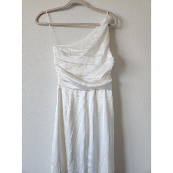 AIIFOS‎ Bernadette One-Shoulder Midi Dress | Size Small - Picture 6 of 9